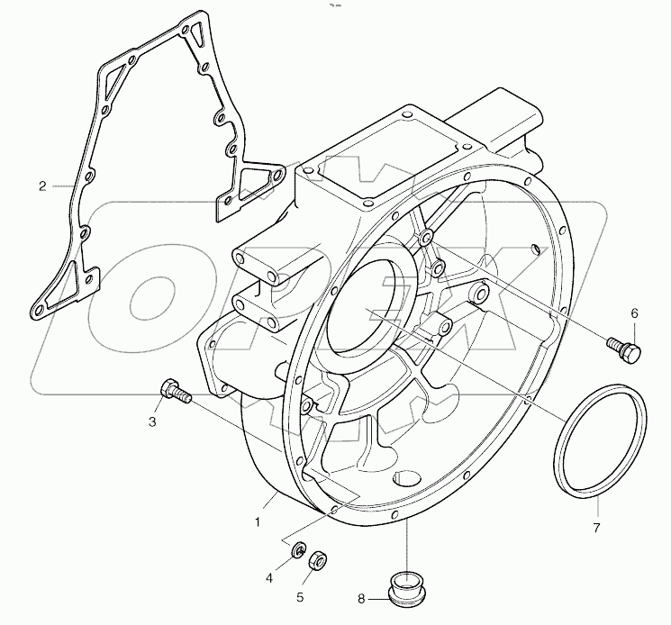  FLYWHEEL HOUSING