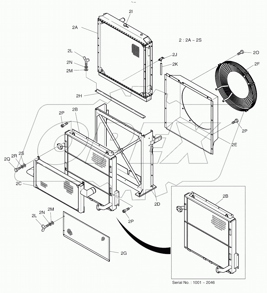  RADIATOR (1001 - 10299)