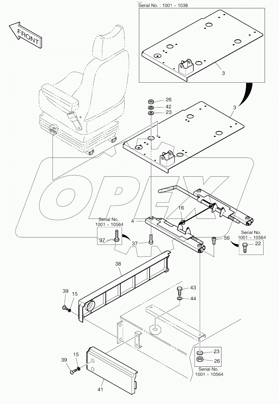  SEAT & ELECTRIC BOX COVER