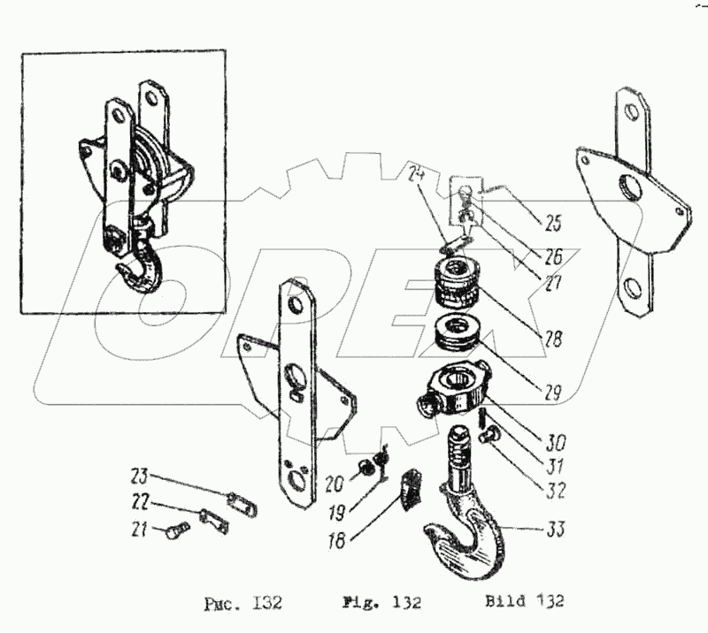 Обойма с крюком 6 т