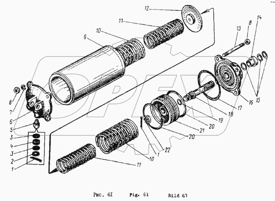 Цилиндр пневматический диам. 100