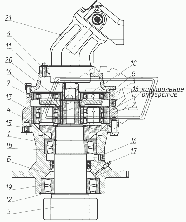 Механизм поворота 130-00-24.00.000