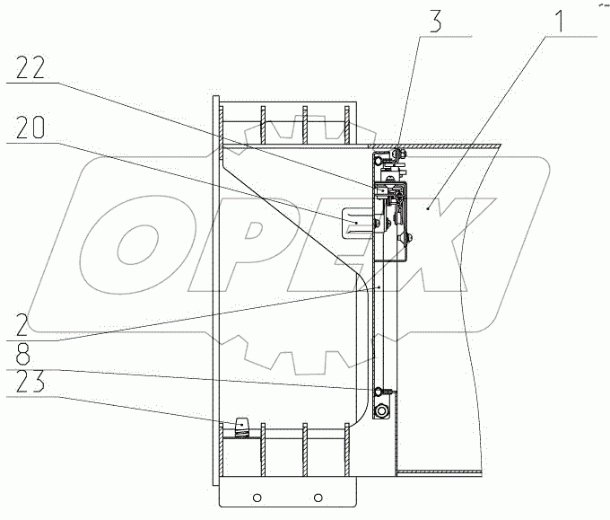  Ящик-подножка 130-00-55.80.000