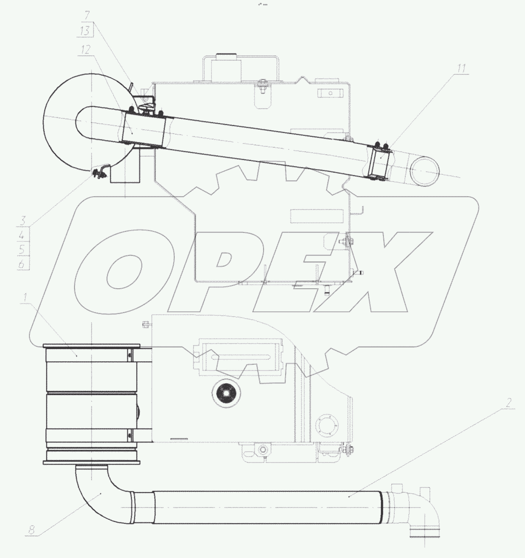  Установка воздухоочистителя