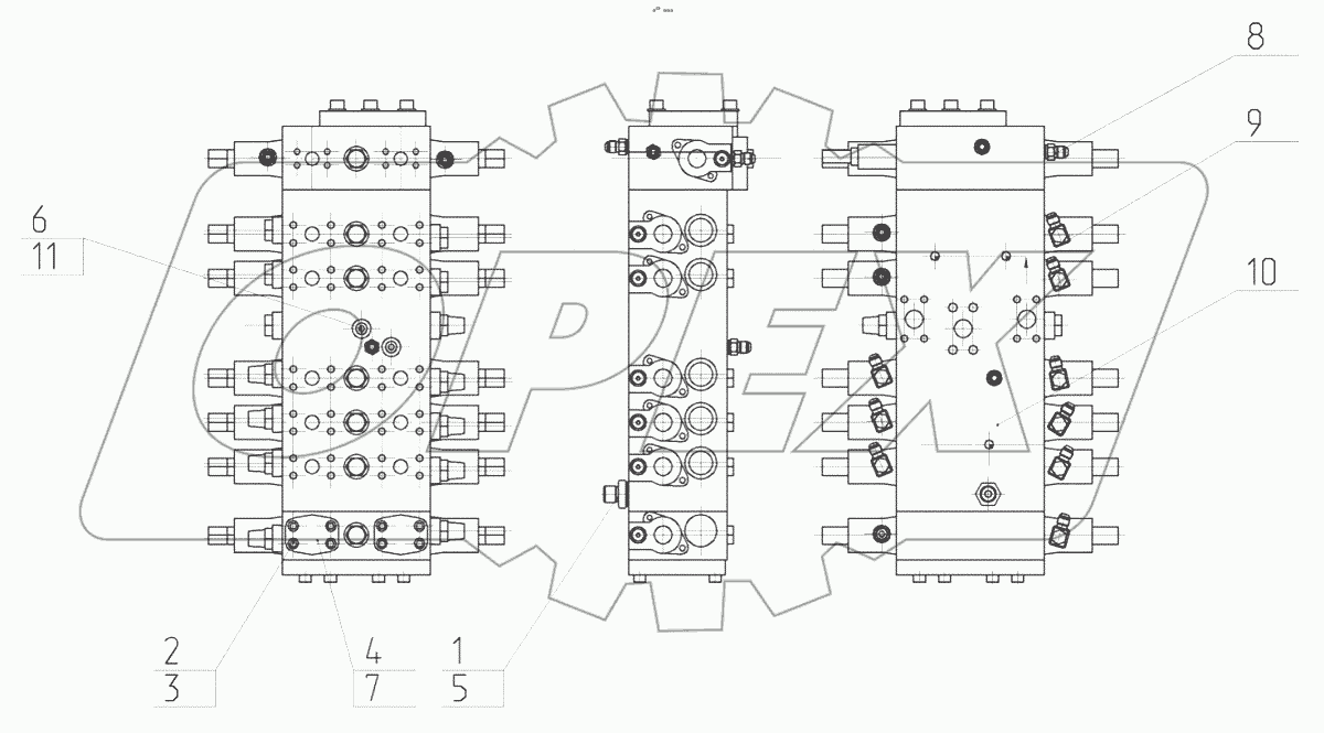 Сборка распределителя