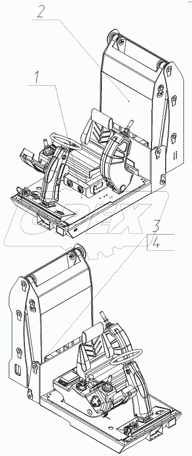  Механизм подъема кабины