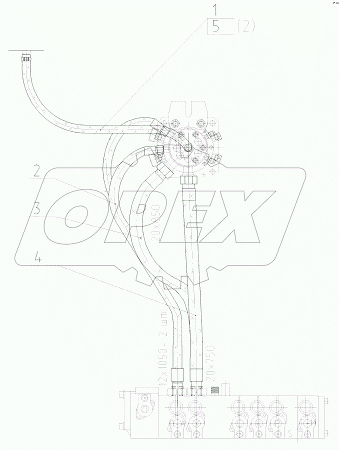  Гидрооборудование коллектора центрального