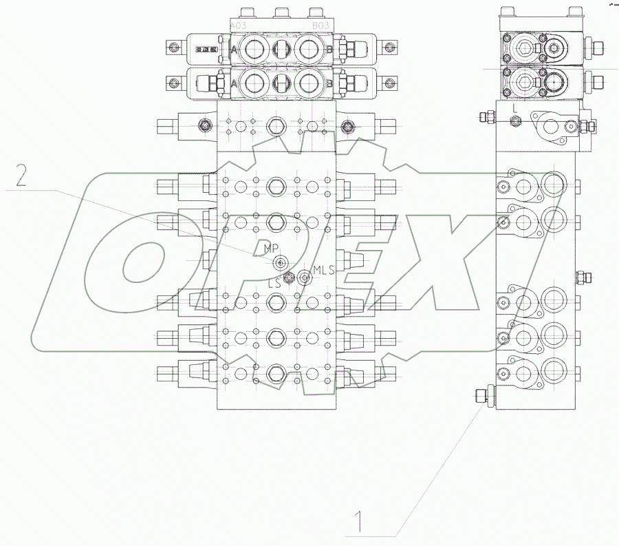  Сборка распределителя