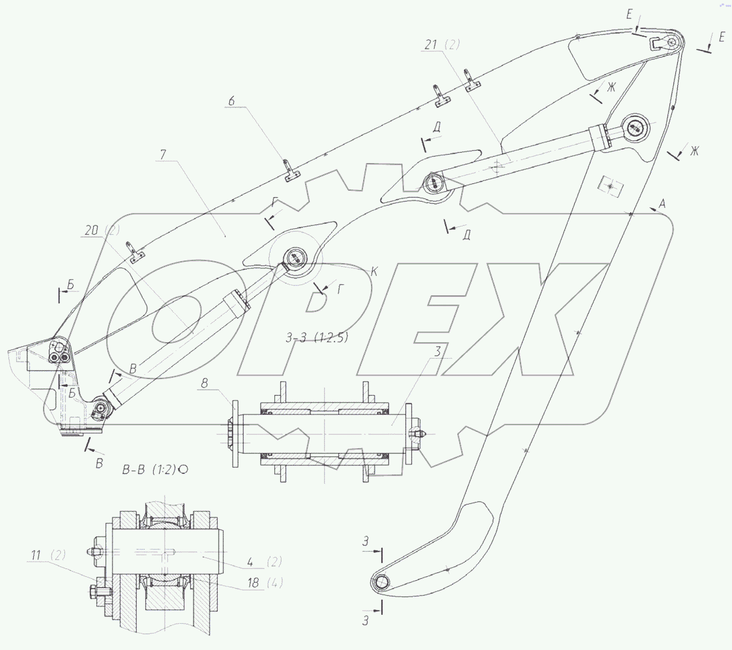  Рабочее оборудование
