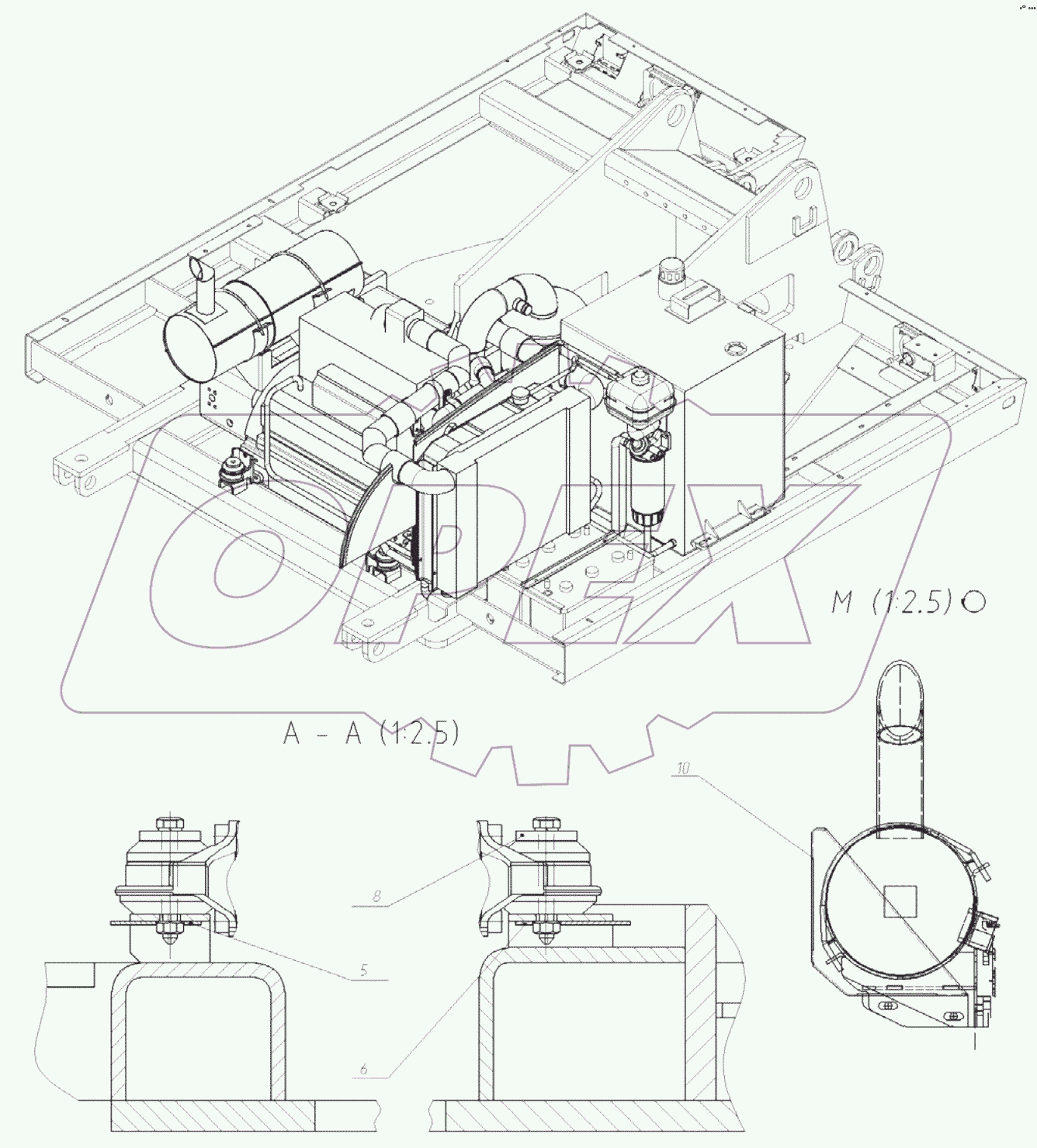  Установка силовая