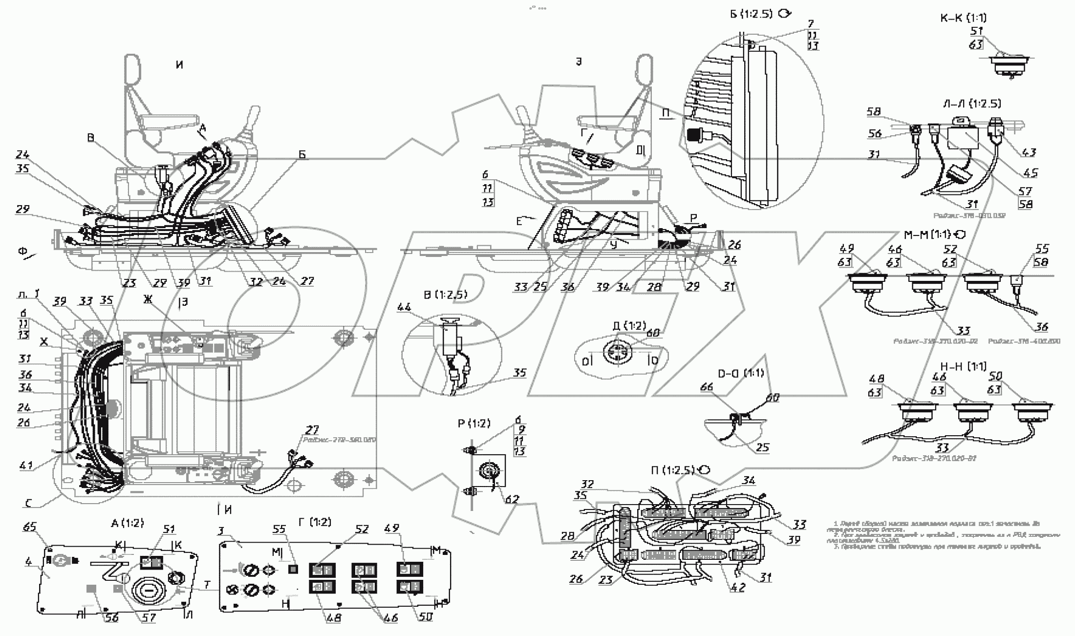  Электрооборудование управления 3523-02-30.40.000