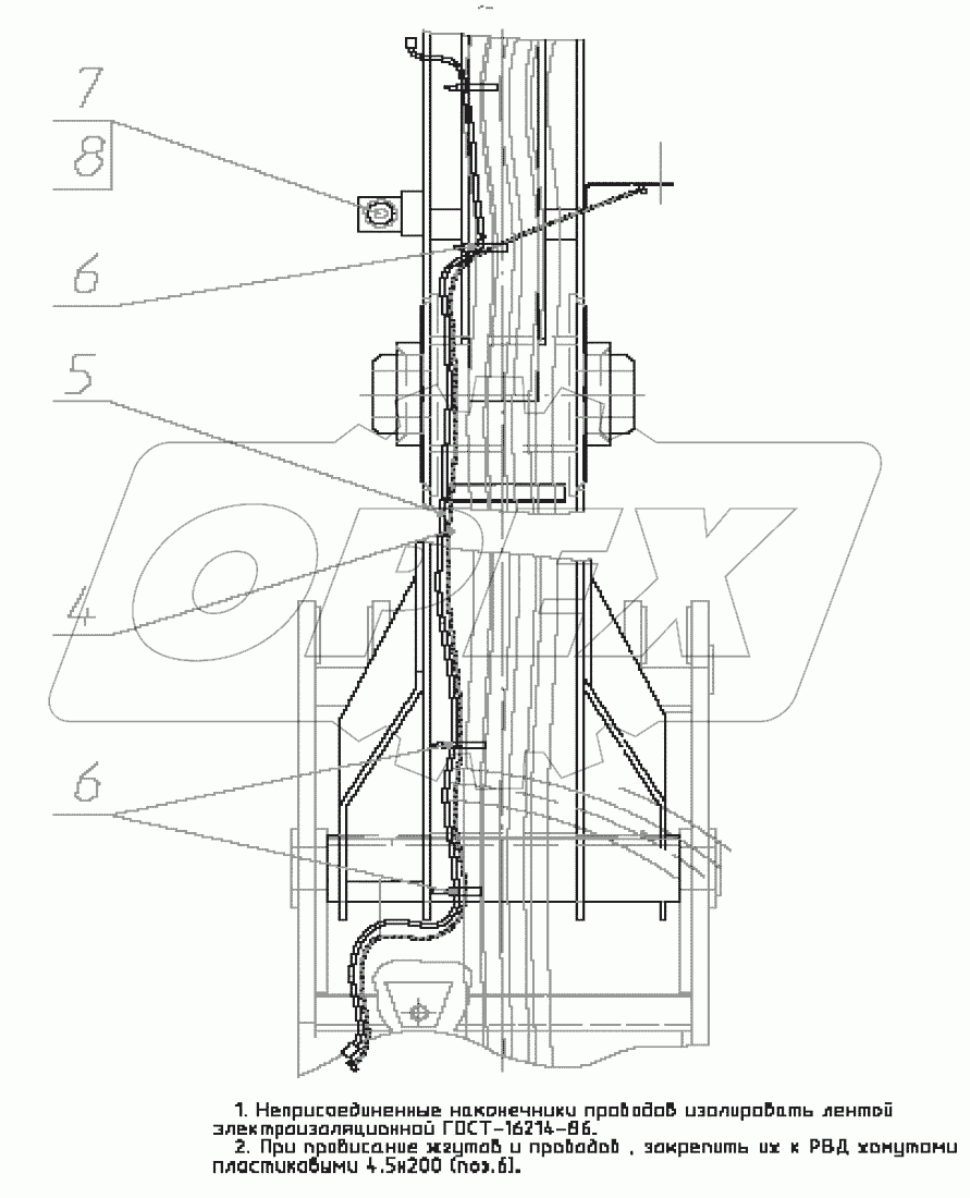  Электрооборудование стрелы 3523-02-30.10.000