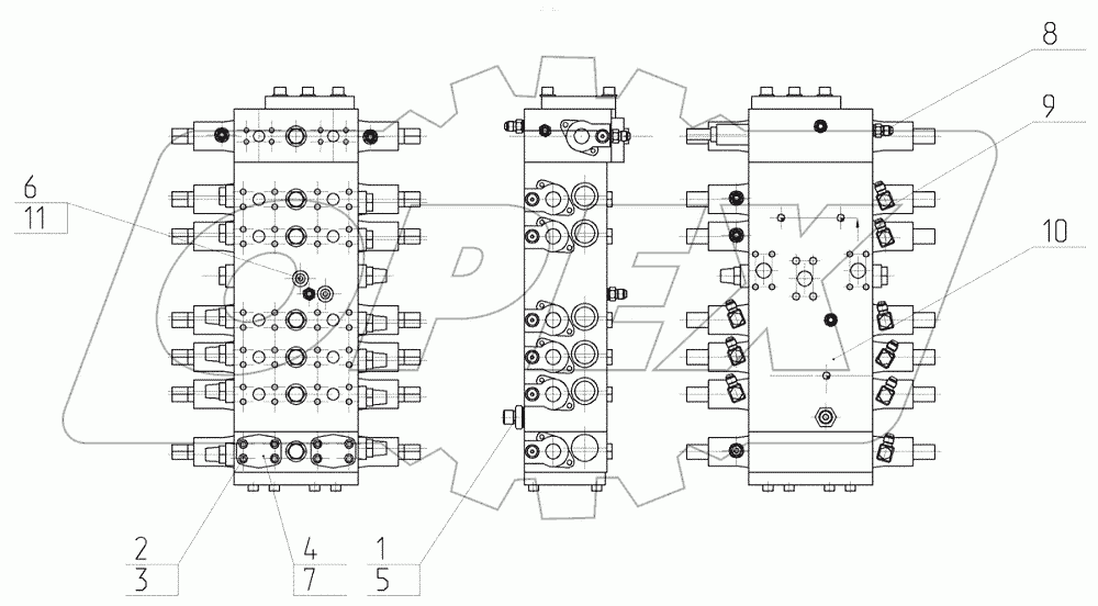  180-45-41.20.000 Сборка распределителя