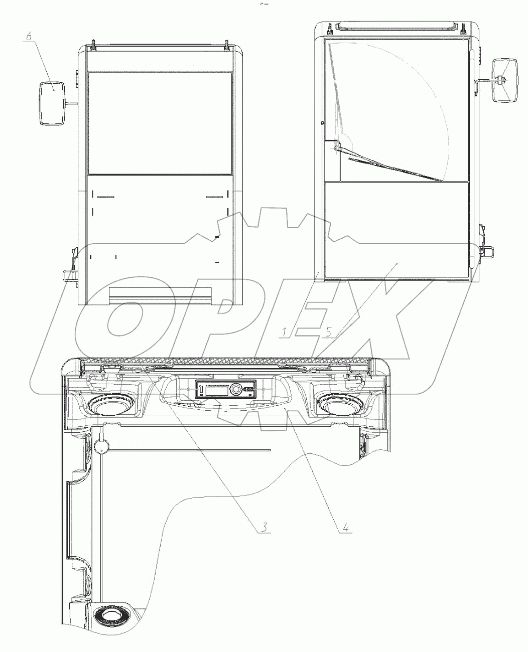  145-00-23.00.000 Кабина
