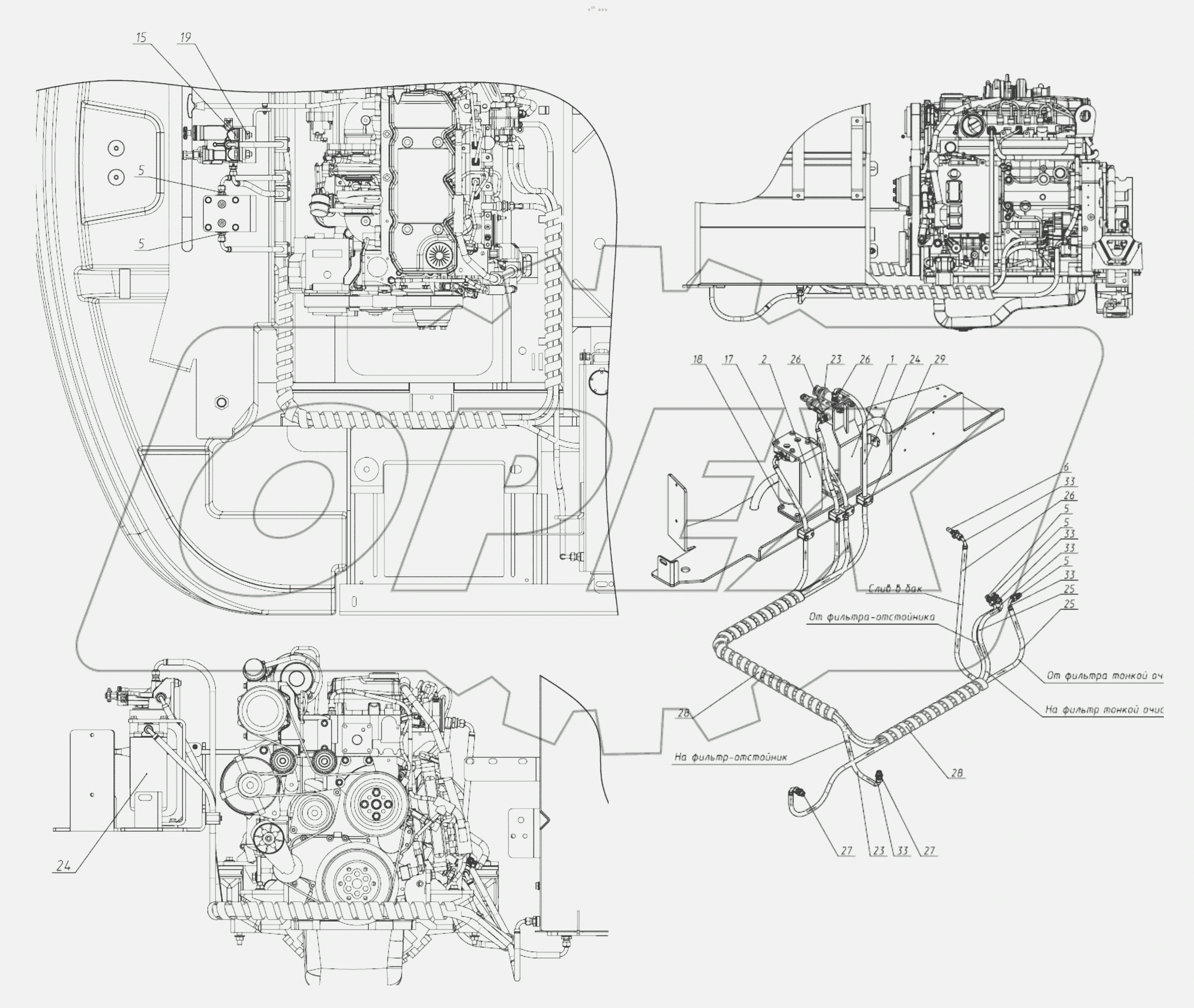  175-20-28.05.000 Установка топливопроводов