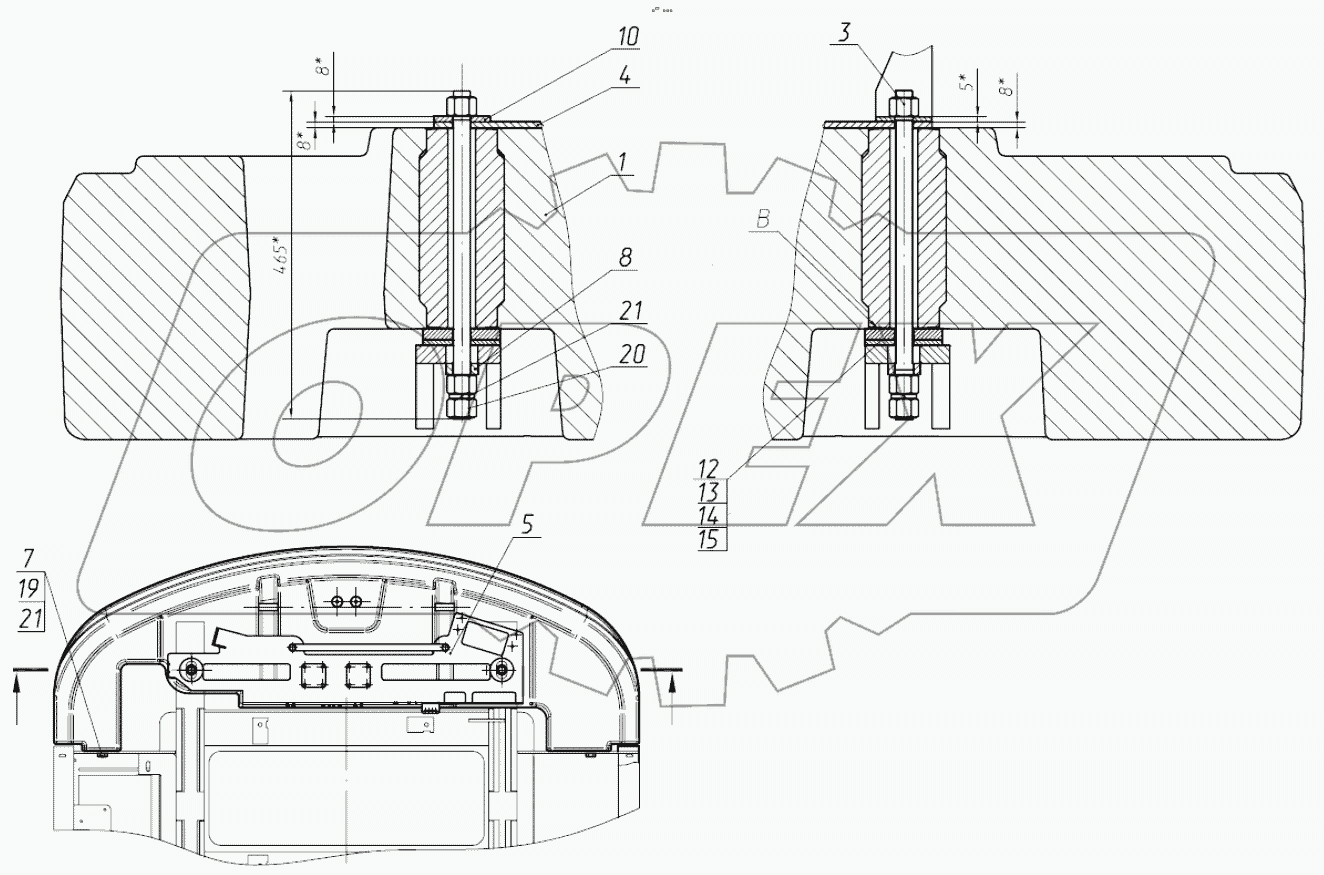 204-00-20.26.000 Установка противовеса
