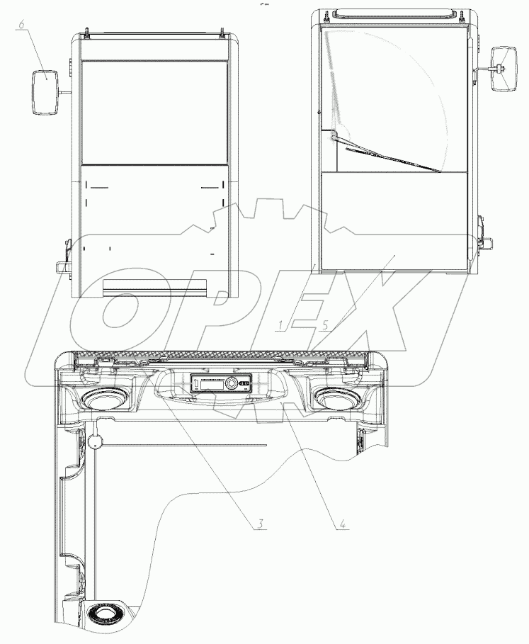  145-00-23.00.000 Кабина