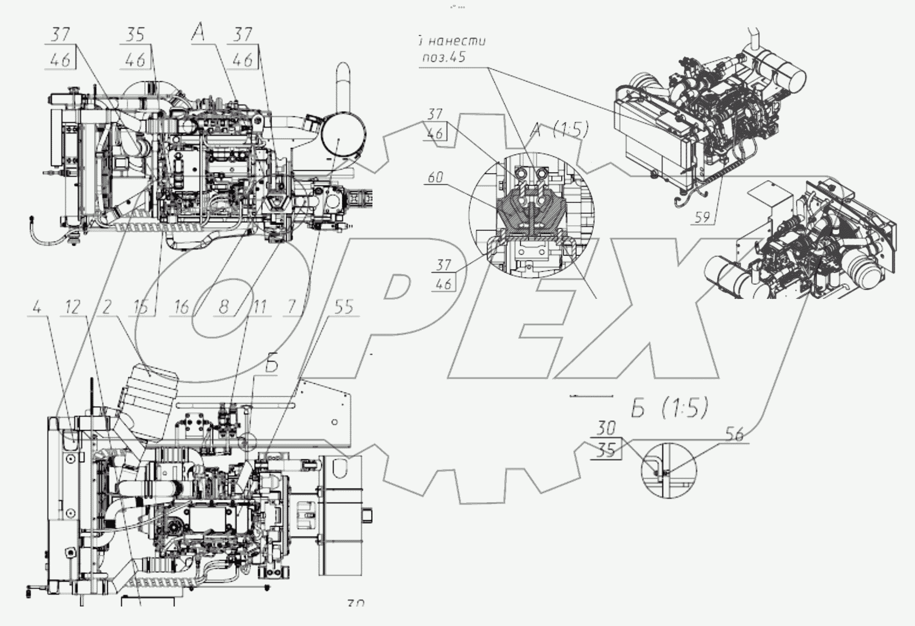  175-20-28.00.000 Установка силовая