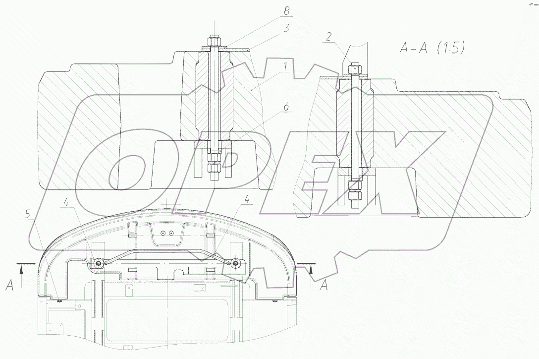  Установка противовеса