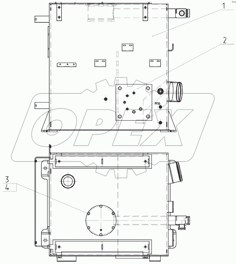  Бак гидравлический
