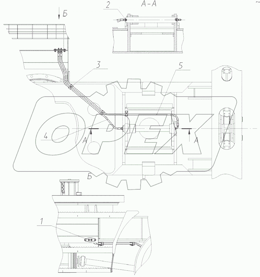  Установка системы смазки