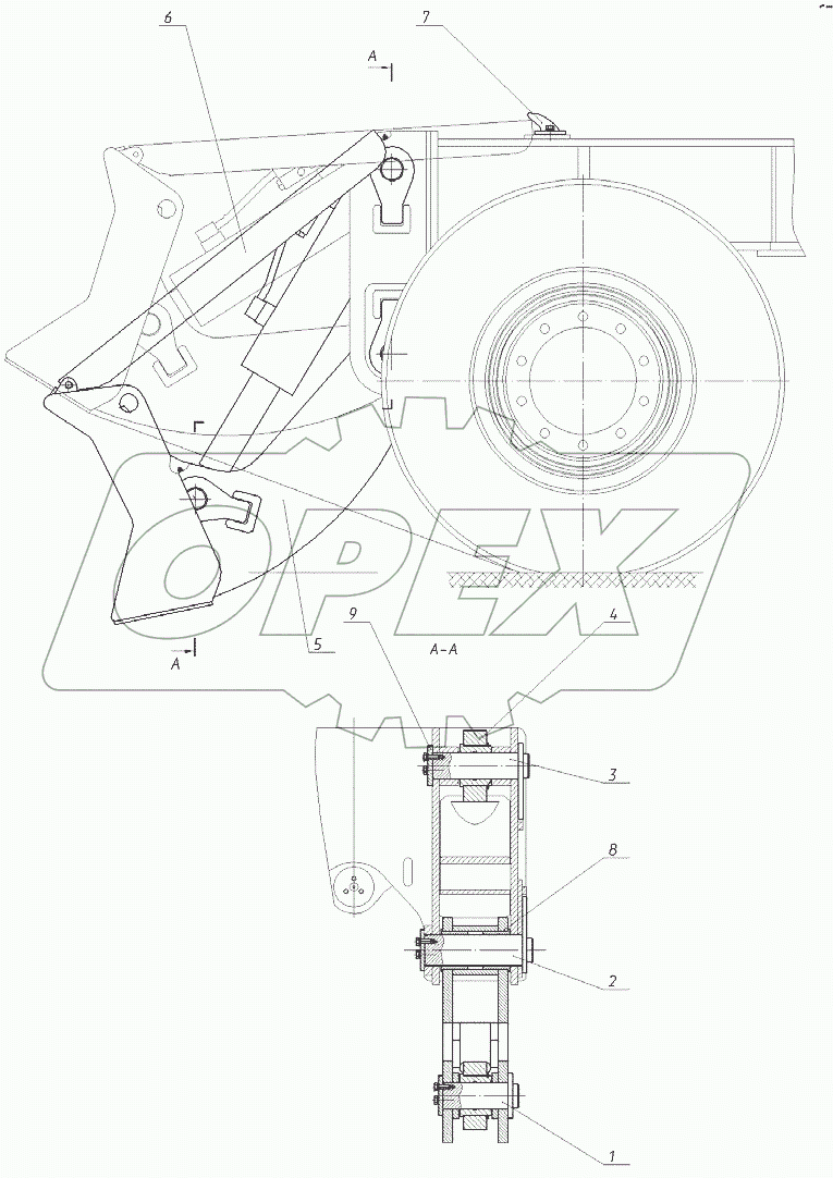  Установка отвала
