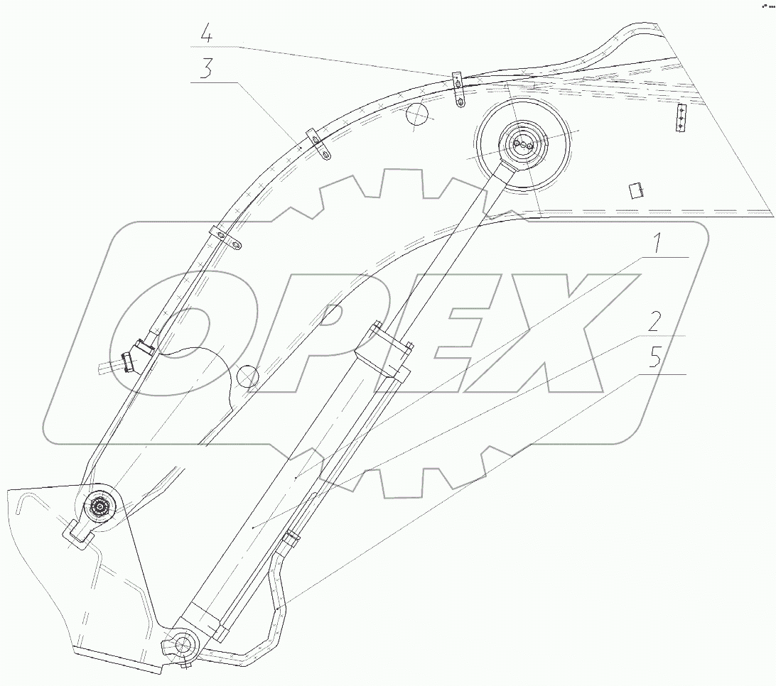  Гидрооборудование стрелы