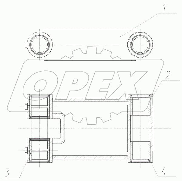  Тяга в сборе