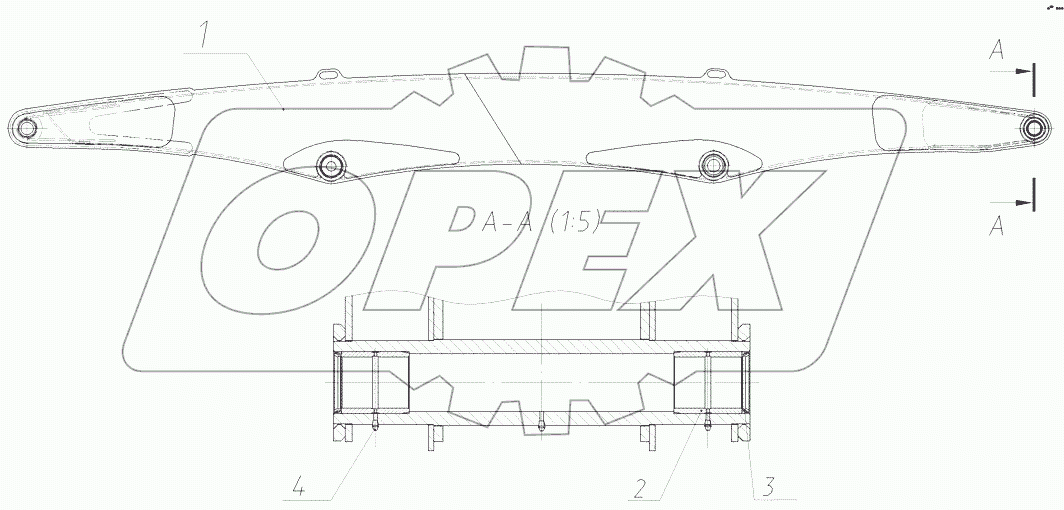  Стрела в сборе