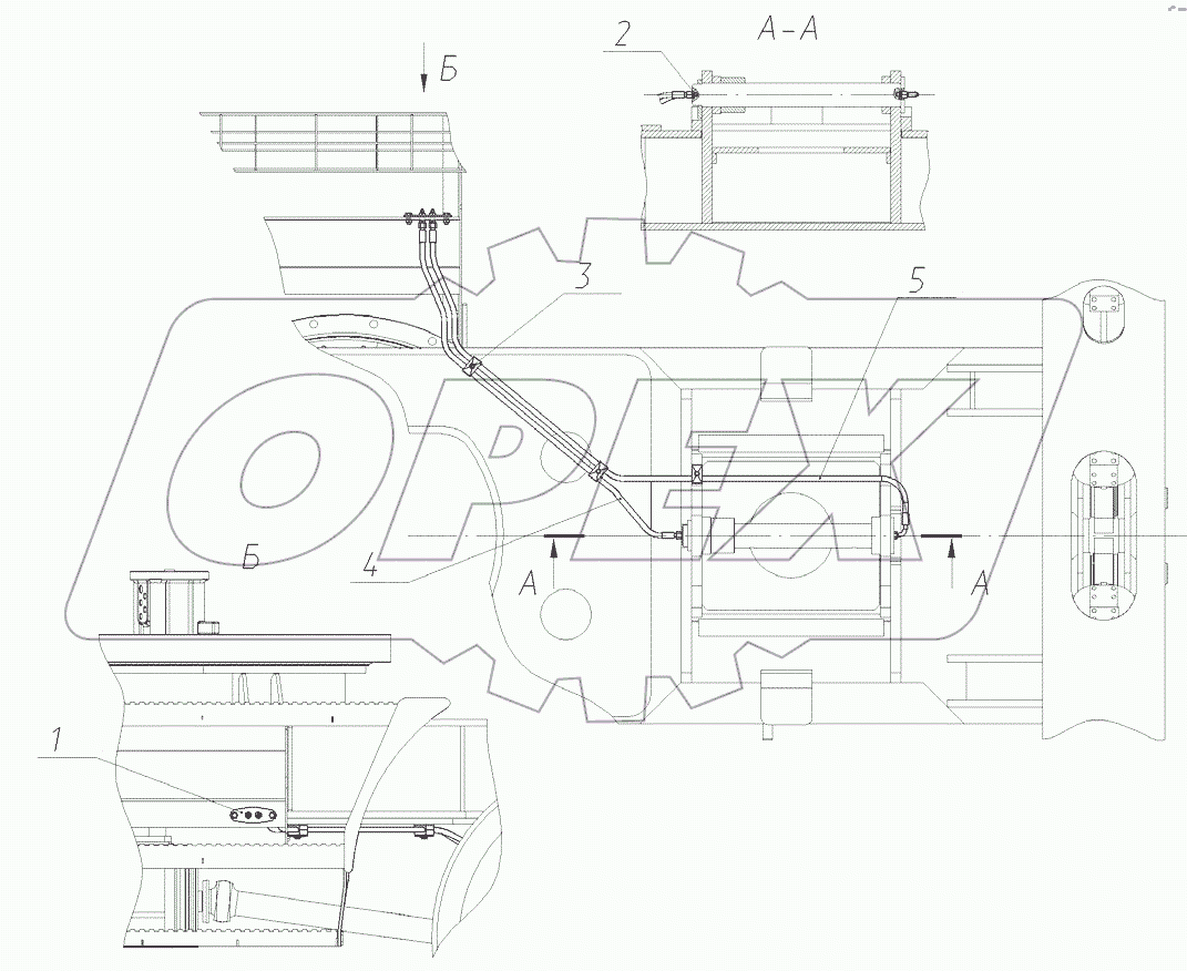  Установка системы смазки