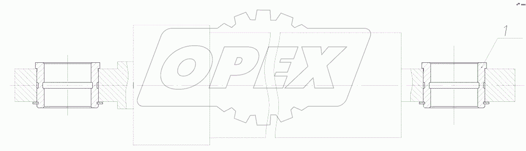  Установка втулок гидроцилиндра опоры откидной