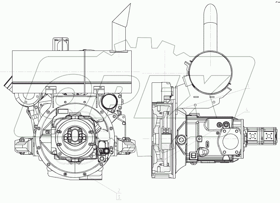  Установка насоса