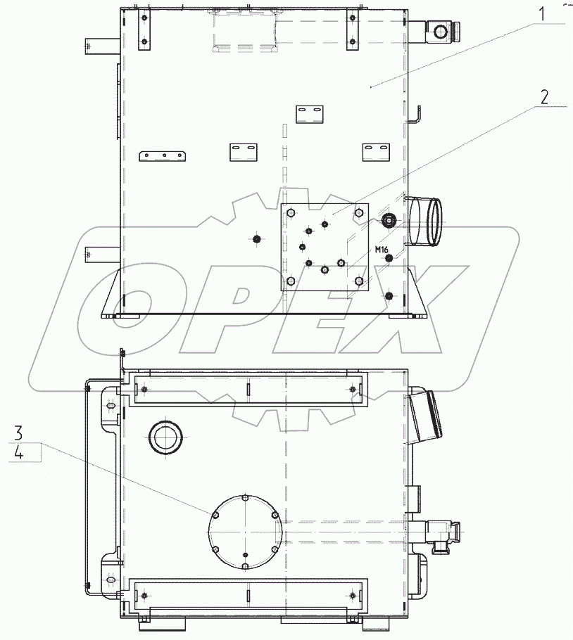  Бак гидравлический