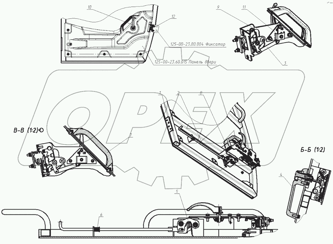  Дверь в сборе