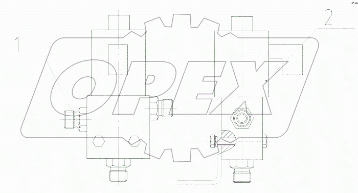  Гидрораспределитель VED в сборе