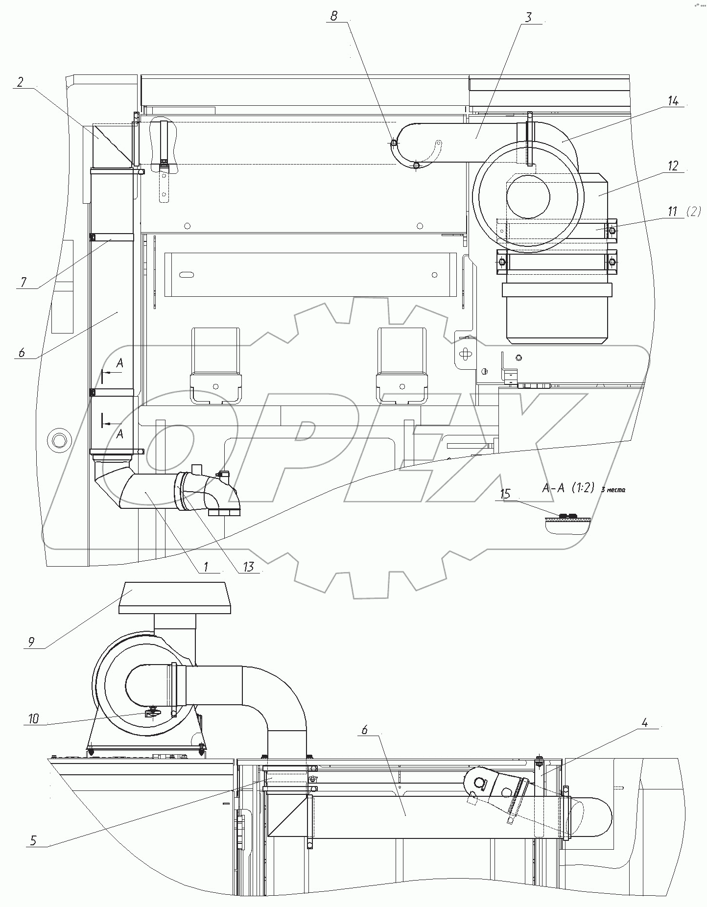  Установка воздухоочистителя