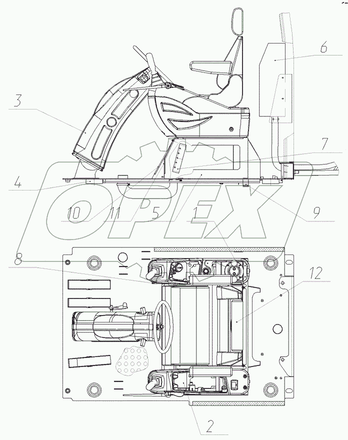  Управление экскаватором