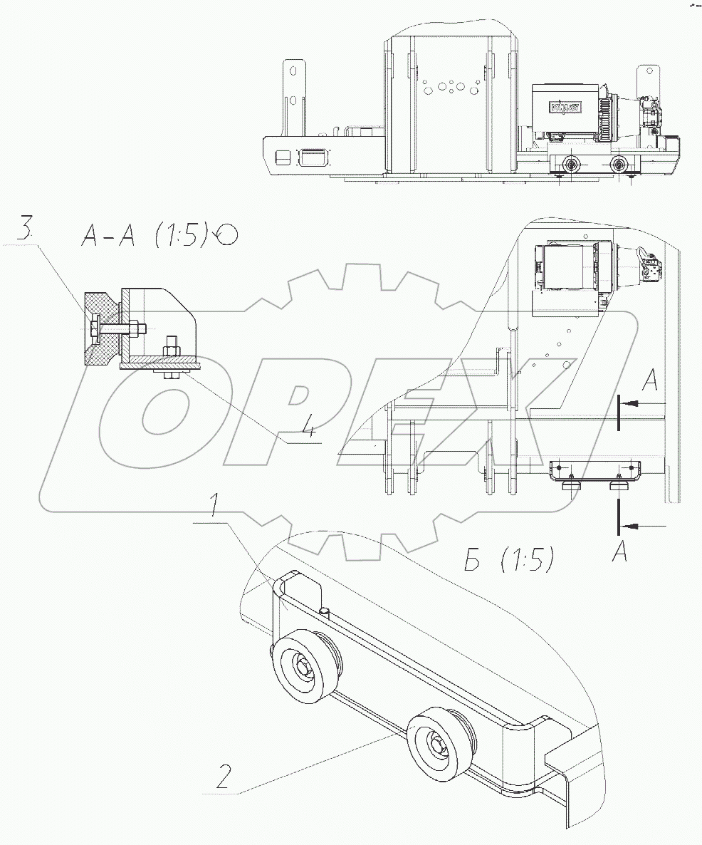  Установка упора