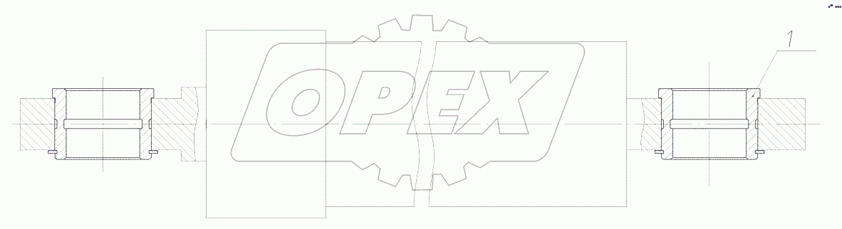  Установка втулок гидроцилиндра опоры откидной
