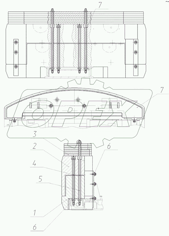  Установка противовеса