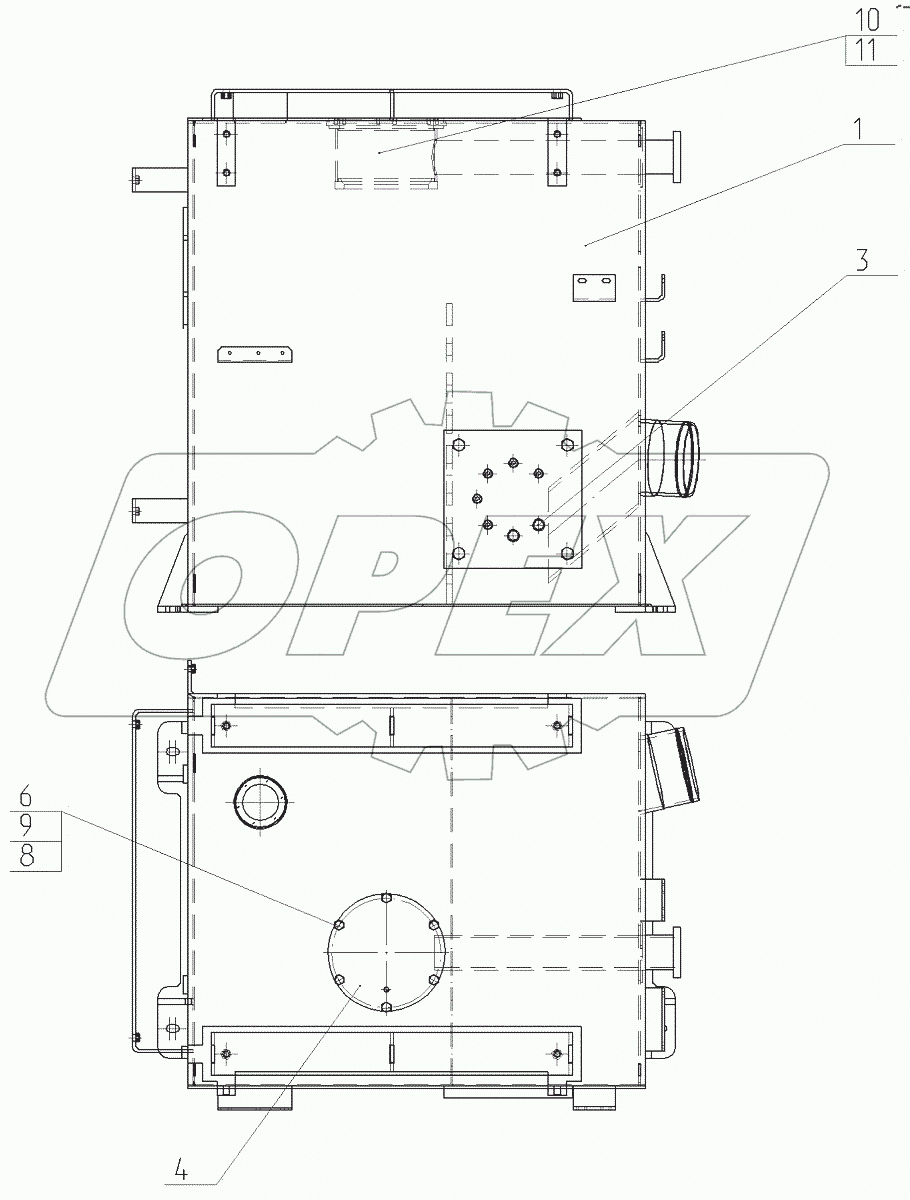  Бак гидравлический