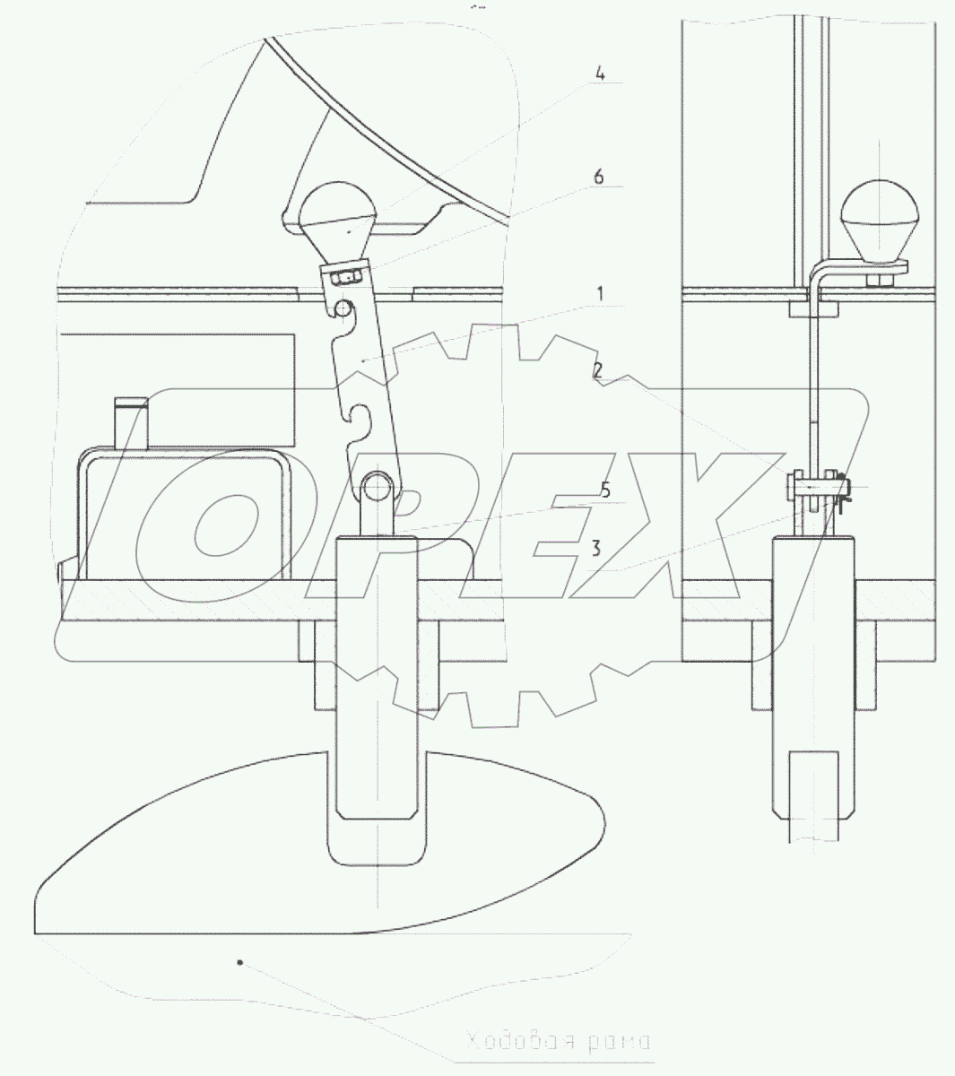  Установка стопора