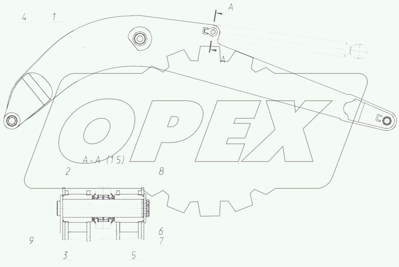  Стрела в сборе