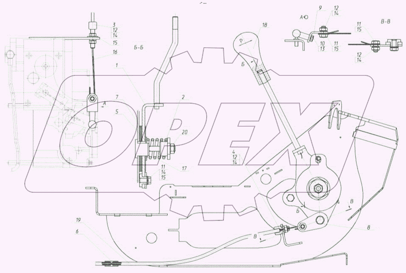  Установка сектора газа
