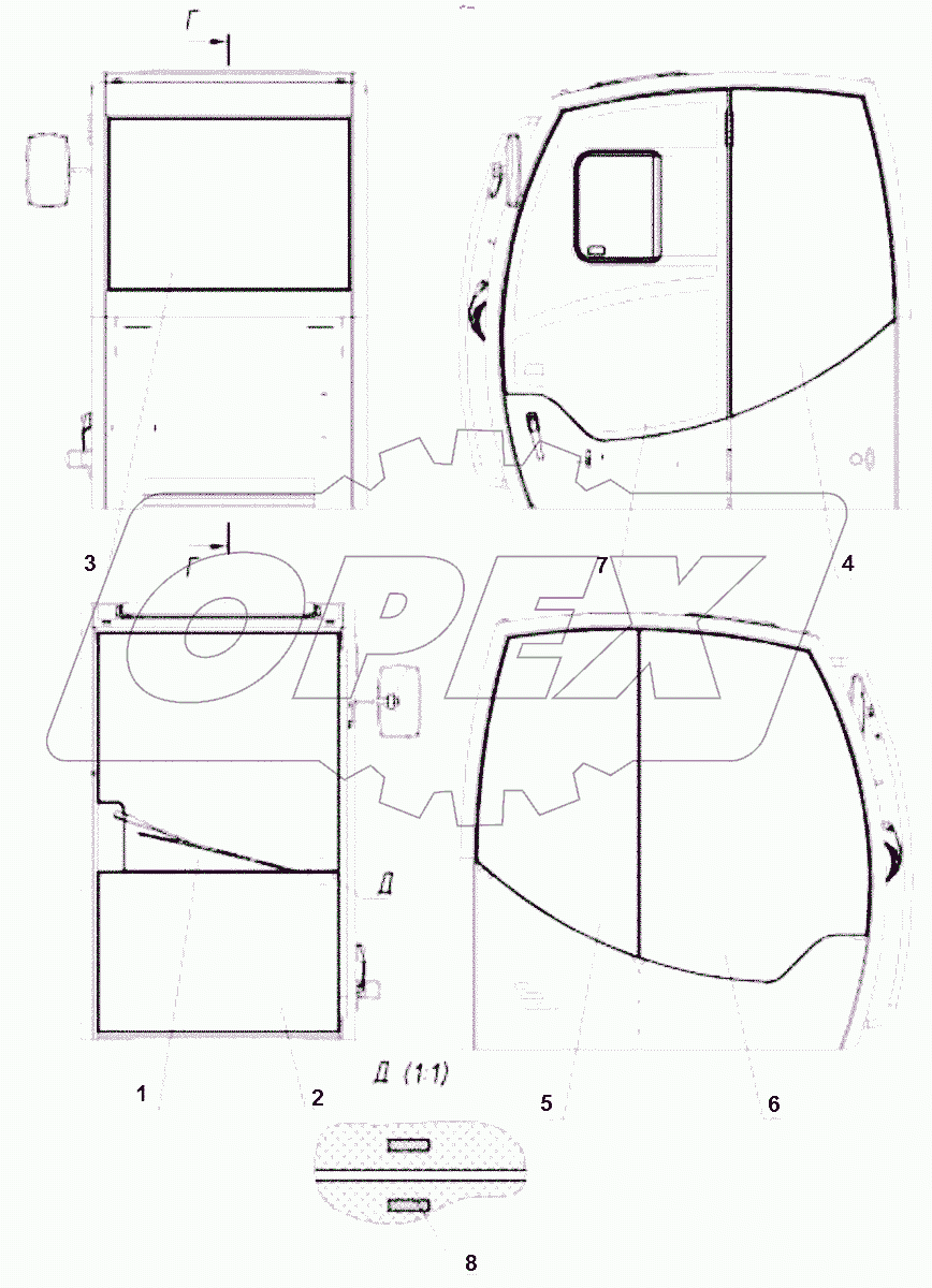  Установка стекол