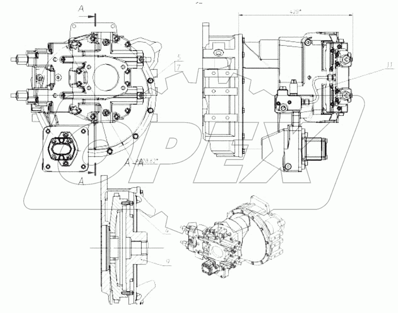  Установка насоса 330-00-28.02.000