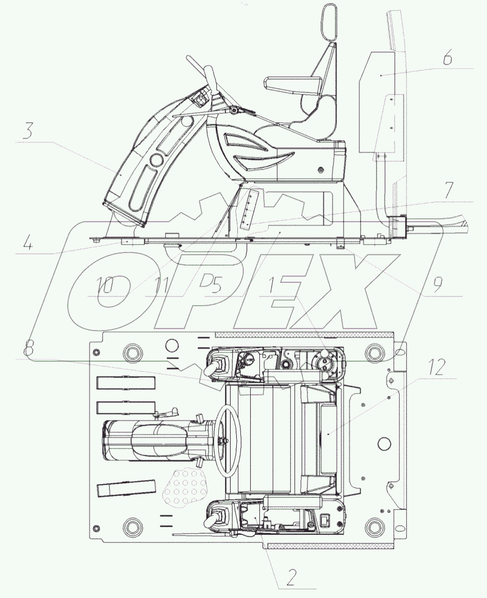  Управление экскаватором