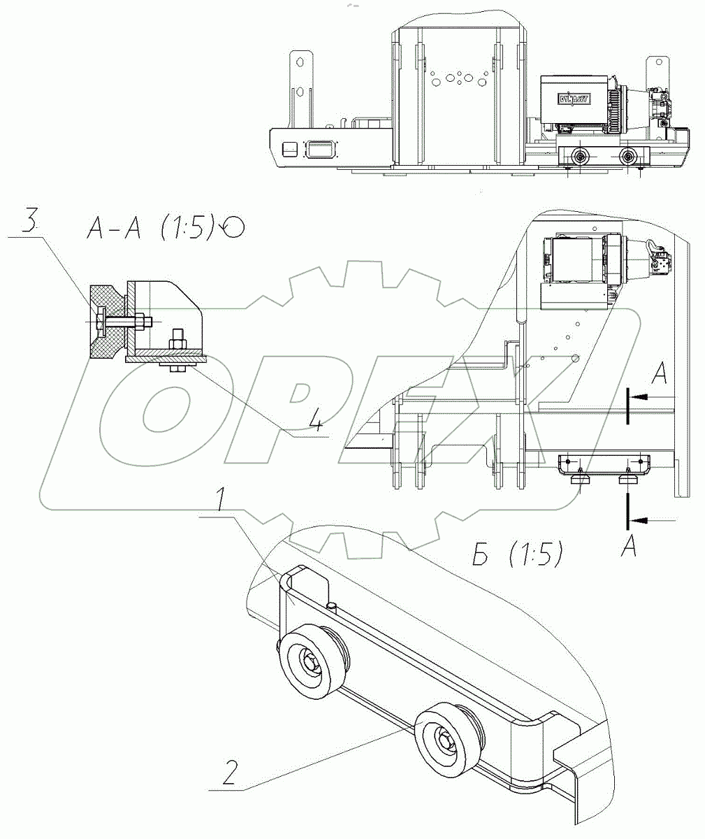  Установка упора