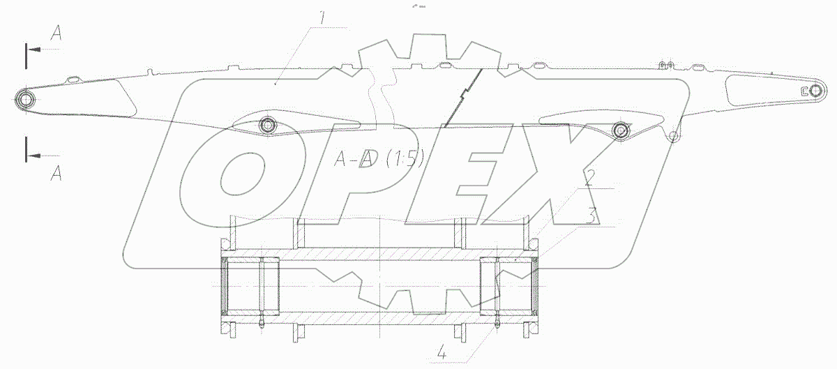  Стрела в сборе