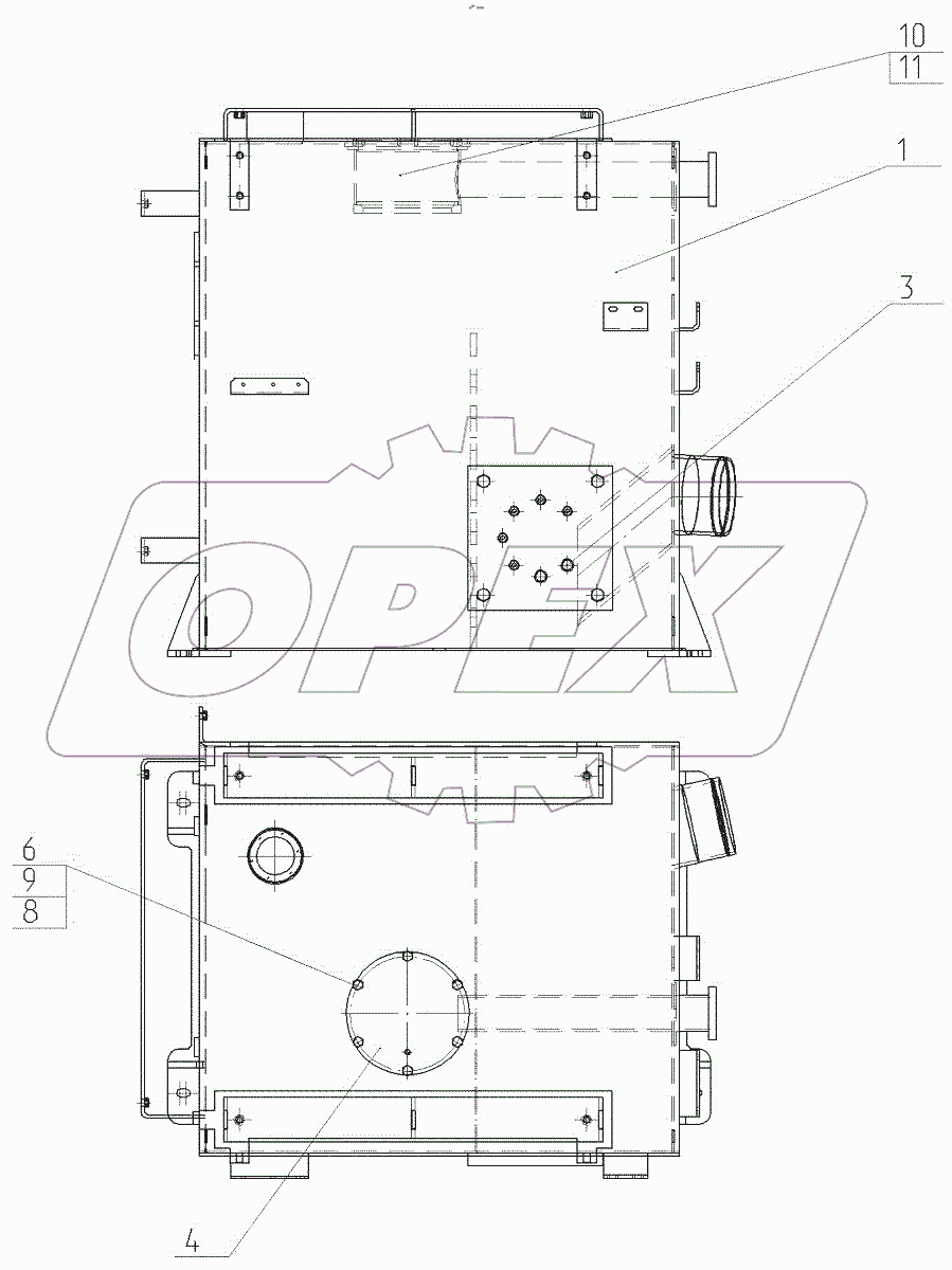  Бак гидравлический
